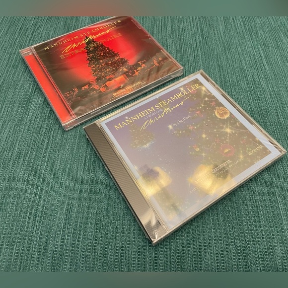 Mannheim Steamroller Sealed CD Christmas Lot -2 - Picture 1 of 3